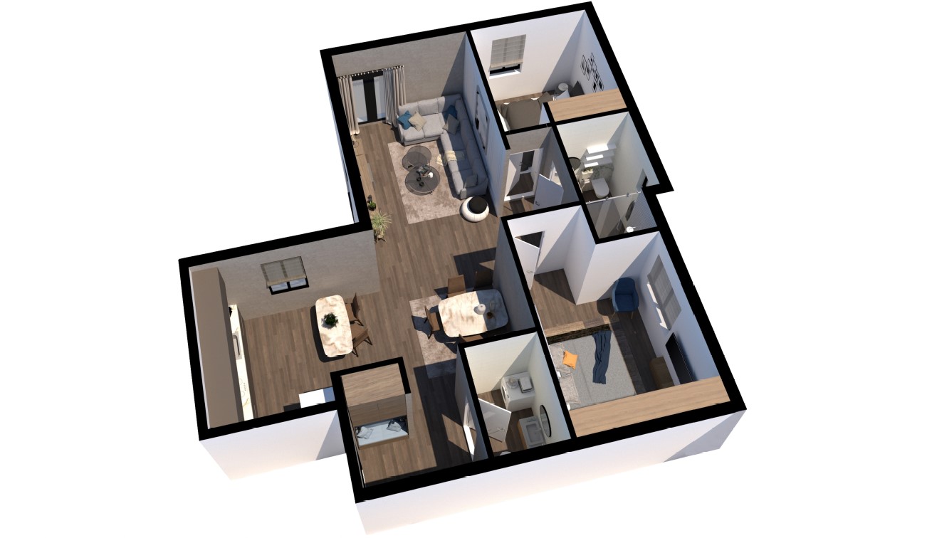 Image of Apartment in new building - 1 Bedrooms for Sale in Budva-Rafailovici-Montenegro, Image 8